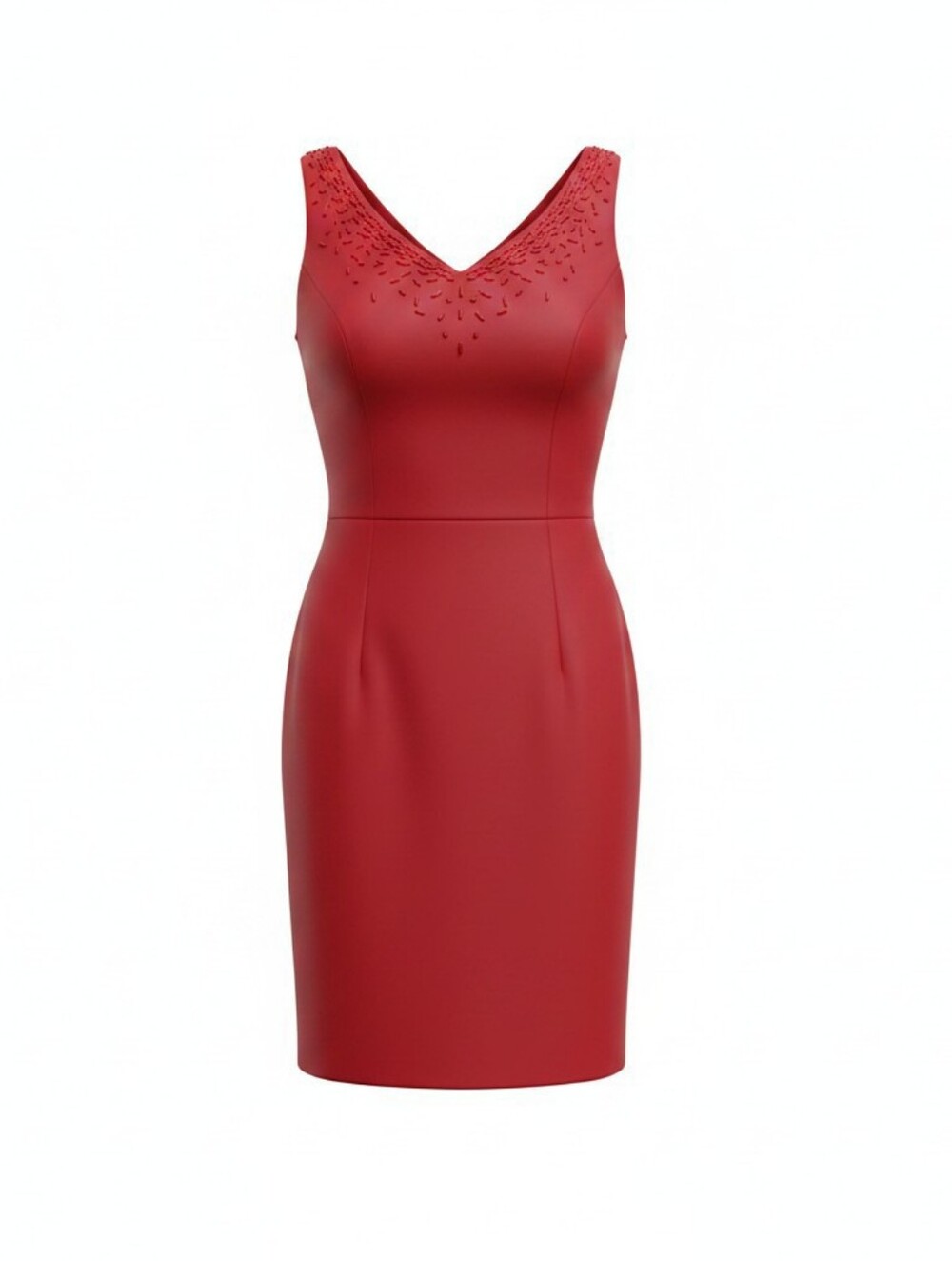 Virgo Petite Red Dress Shell